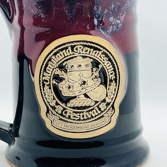 Maryland Renaissance Festival‎ 2008 Mug MD Ren Fest Beer Stein Large 20 Ounce - Picture 6 of 12